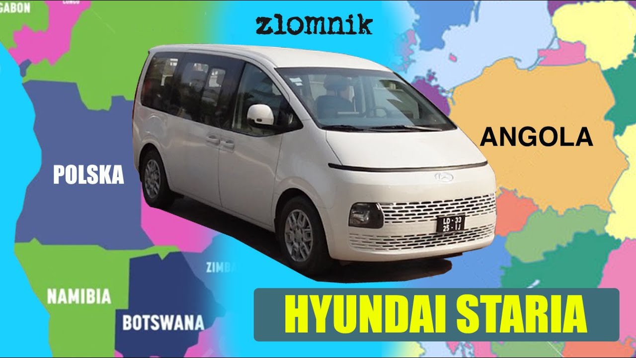 Złomnik: Hyundaiem Staria po dwóch kontynentach