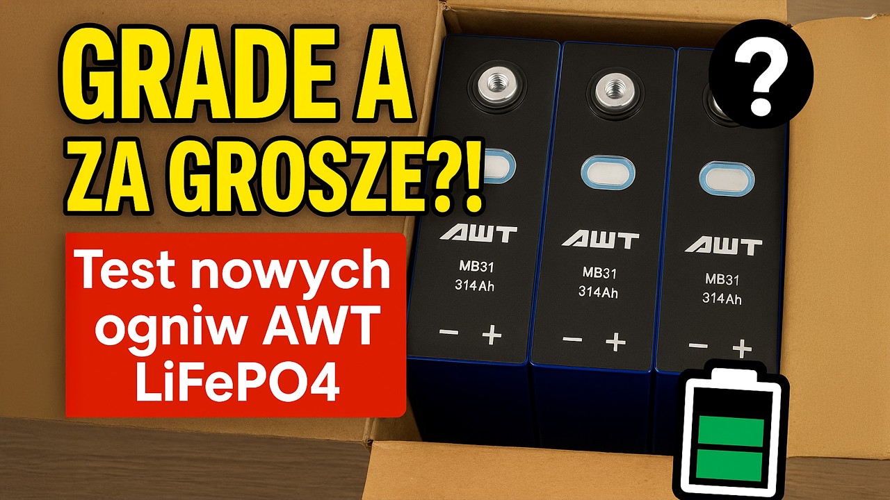 Testuję nowe ogniwa AWT LiFePO4 – zaskakujące wyniki!