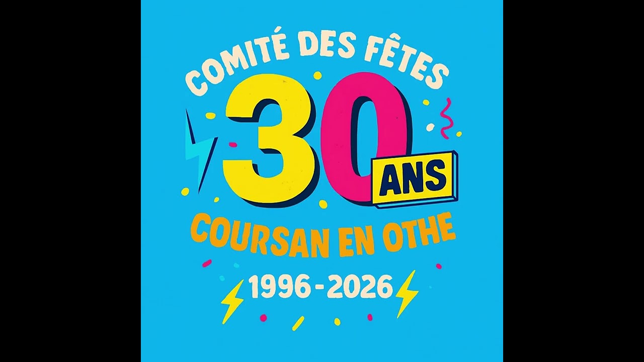 30 ans du Comité des Fêtes de Coursan en Othe - 2026, version Reggae Dub