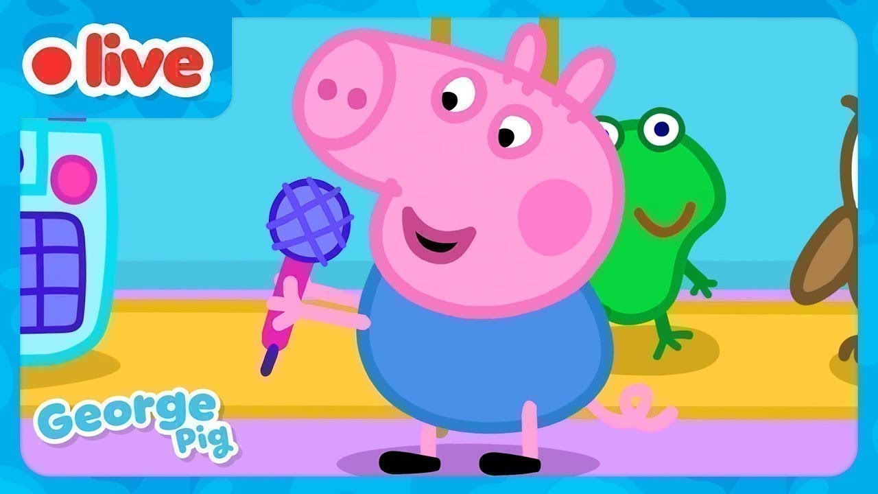 🔴 LIVE! The Very Best Of George Pig 🦖 George Pig's Adventures 🦕 Kids Cartoons