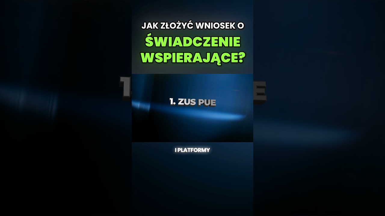 Jak złożyć wniosek o świadczenie wspierające?