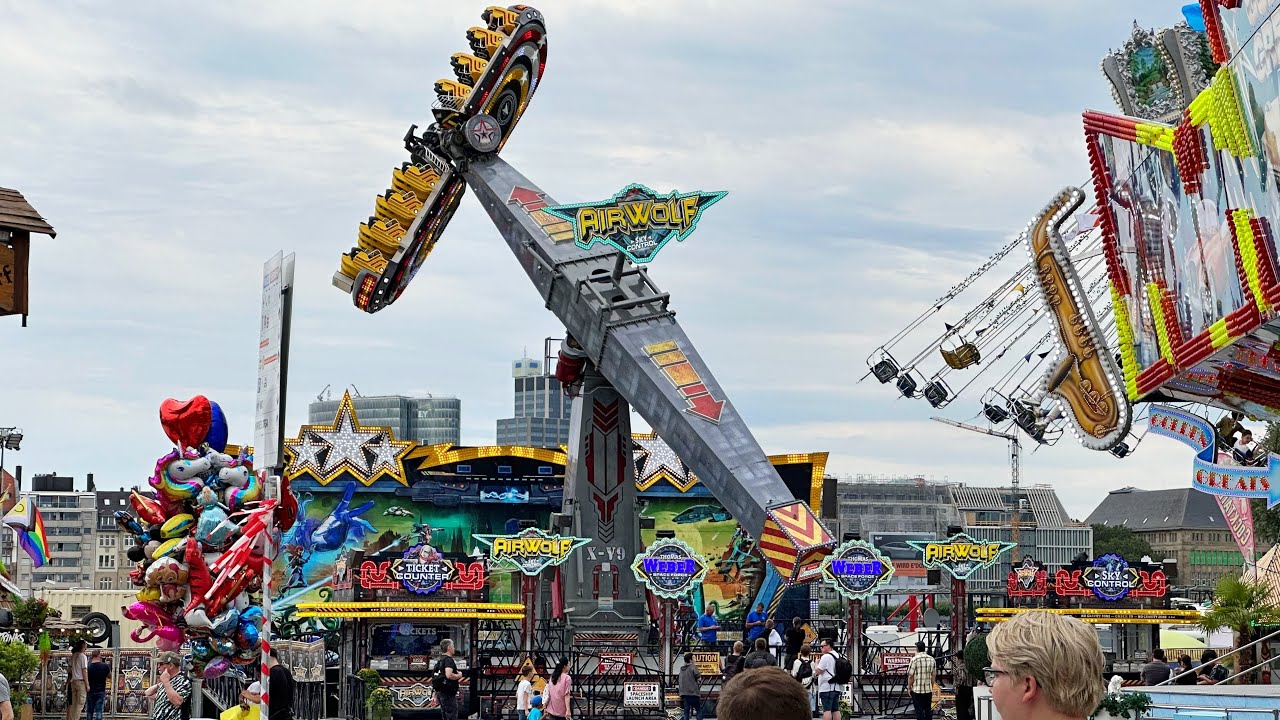 Airwolf - Weber (Offride) Video Rheinkirmes Düsseldorf 2023