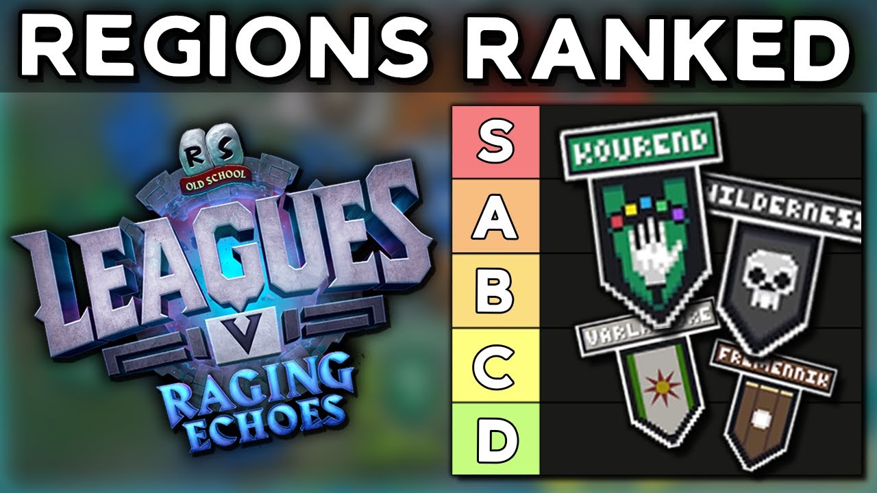 Ranking Every Region in Leagues V [OSRS]