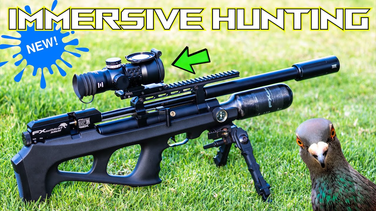 Immersive Hunting | Element Optics Immersive Series Scope | FX Wildcat Mk3 BT | Pest Control #viral