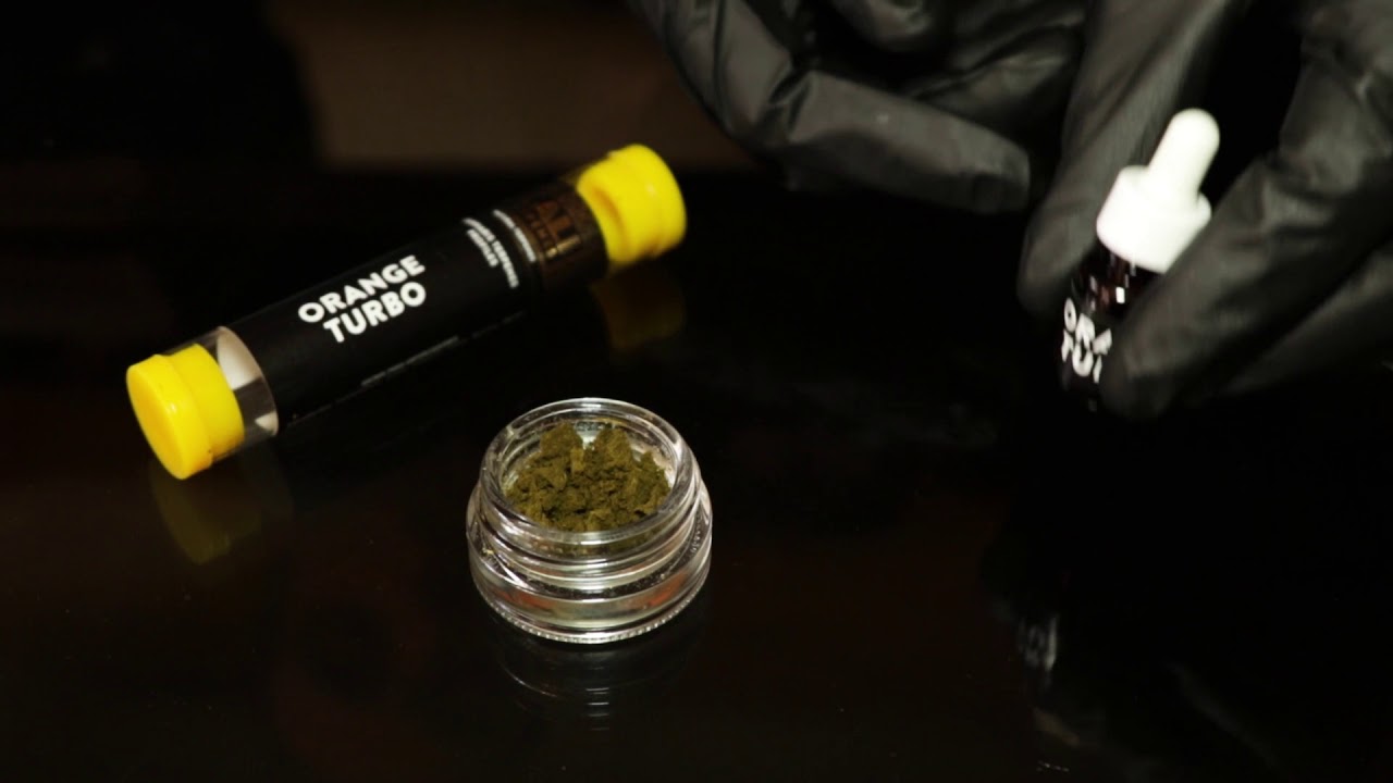 A&ntilde;adir terpenos a extracci&oacute;n de CBD en seco