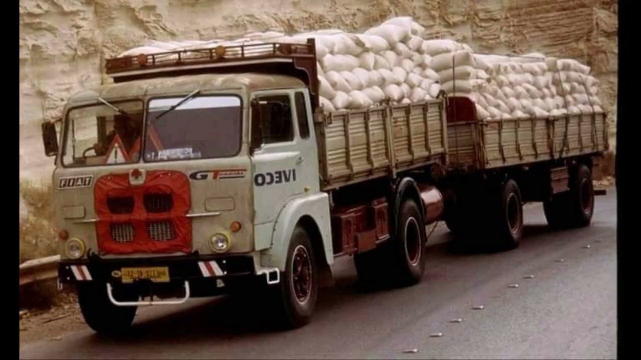 VECCHI CAMION ITALIANI IMMORTALI AL LAVORO IN AFRICA SUD SAHARIANA NEL 2024