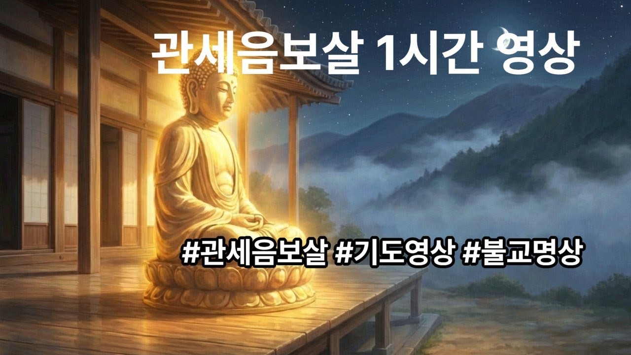 관세음보살 1시간 기도｜간절한 마음이 있을 때