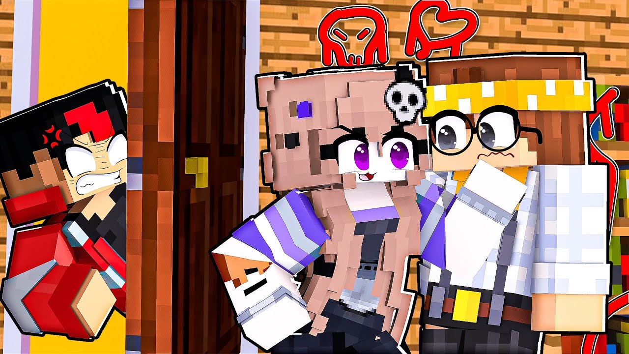Fiquei PRESO com a RAINHA VALENTONA no Minecraft!