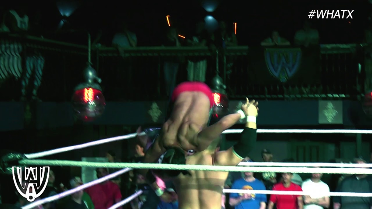 Moonsault DDT by Pinkie Sanchez - 3 Camera Views  (Wrestling Has A Tomorow!)