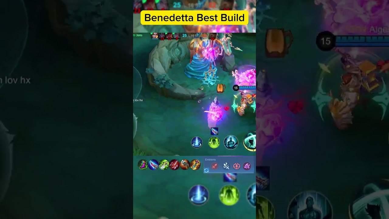 Benedetta Best Build 2023 | Mobile Legends ~ MLBB