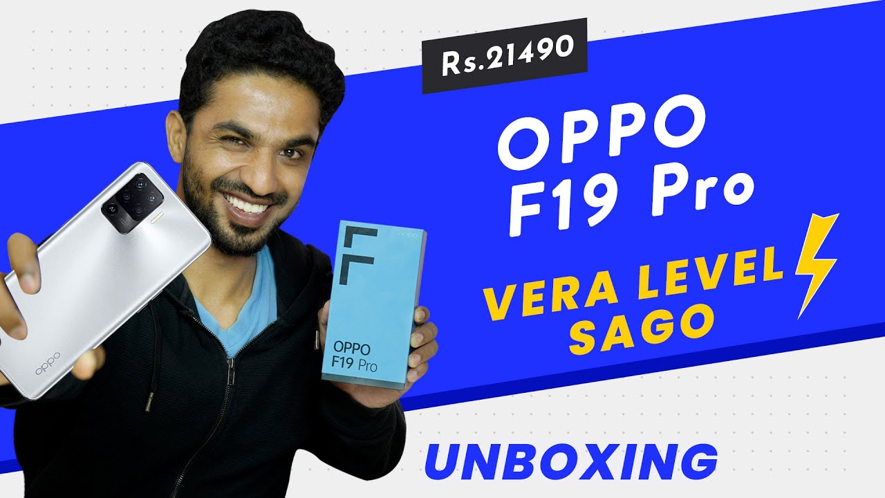 OPPO F19 Pro Unboxing In Tamil | First Impressions & Review⚡Dual View Video 4K | Helio P95