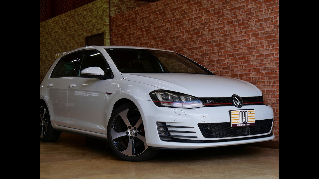 VW　 ｺﾞﾙﾌⅦ　GTI　6MT　◆走行8700ｋｍ！◆１オーナー■ディーラー整備