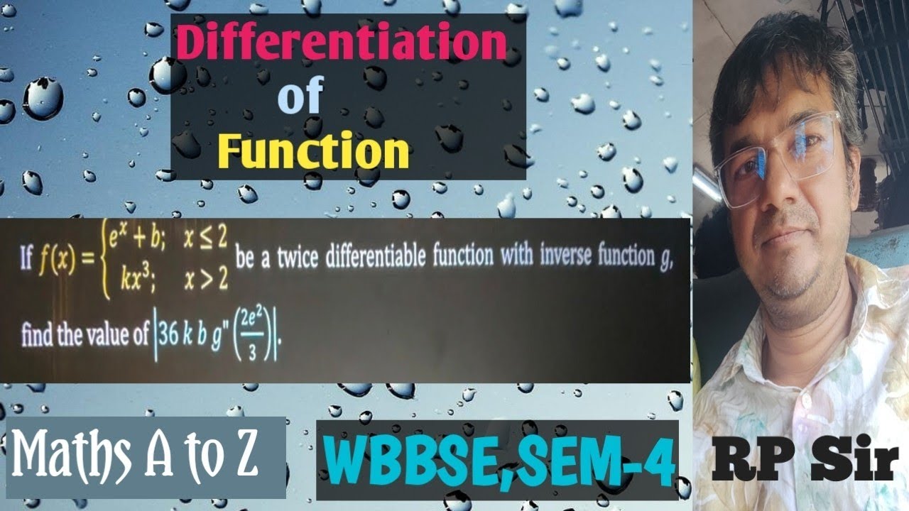 If f(x)=e^x+b if x less or equal 2 and kx^3 if x greater than 2, be a twice differentiable function 