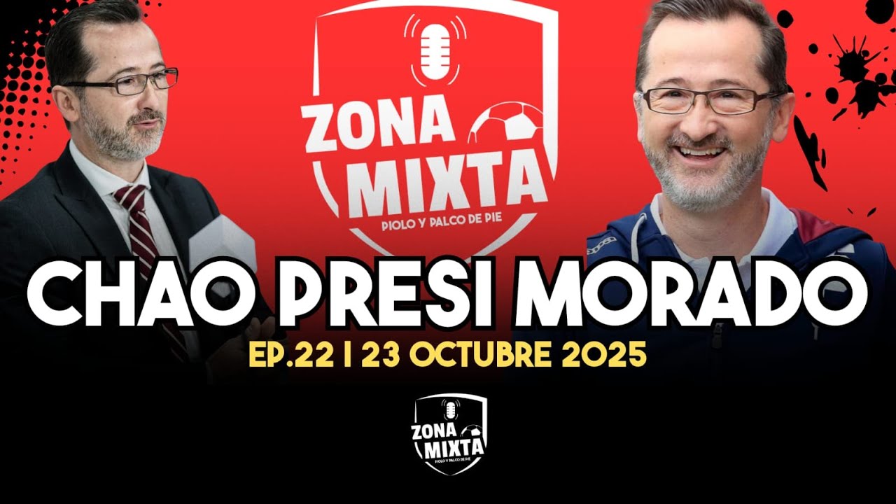 🔥 Zona Mixta Ep.22 🎙 | @PioloCR y @conexion_concacaf (23 Octb25) Adios Presidente del Saprissa!