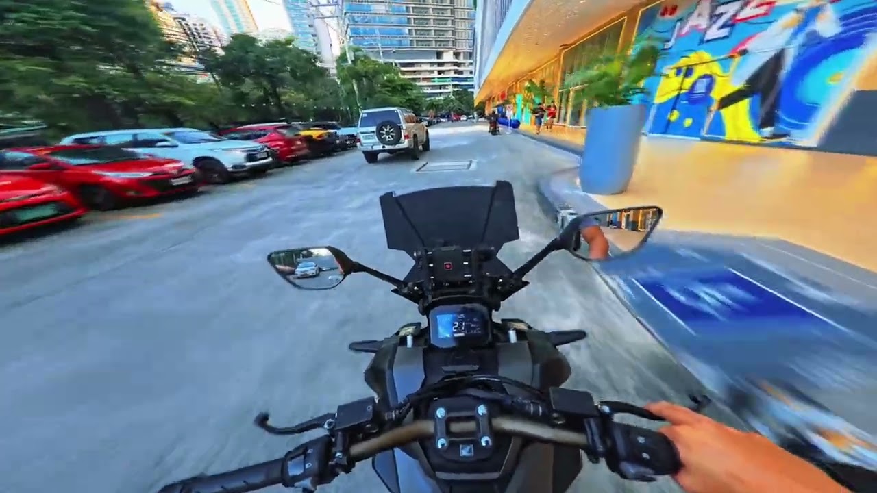Afternoon chill ride POV on my Honda ADV 160