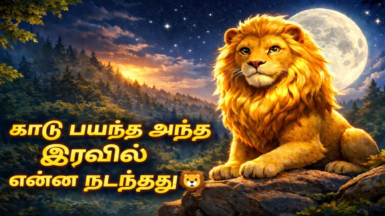 உறங்கும் காடைக் காத்த தங்கச் சிங்கம் | Tamil Kids Moral Story #cartoon #TamilKidsMoralStory #story