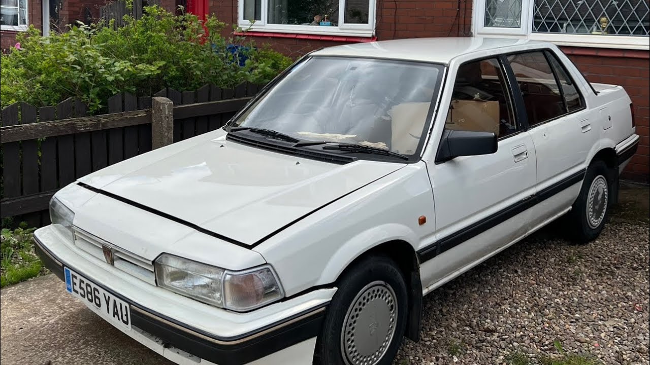 Rover 216s hyacinth front end clean