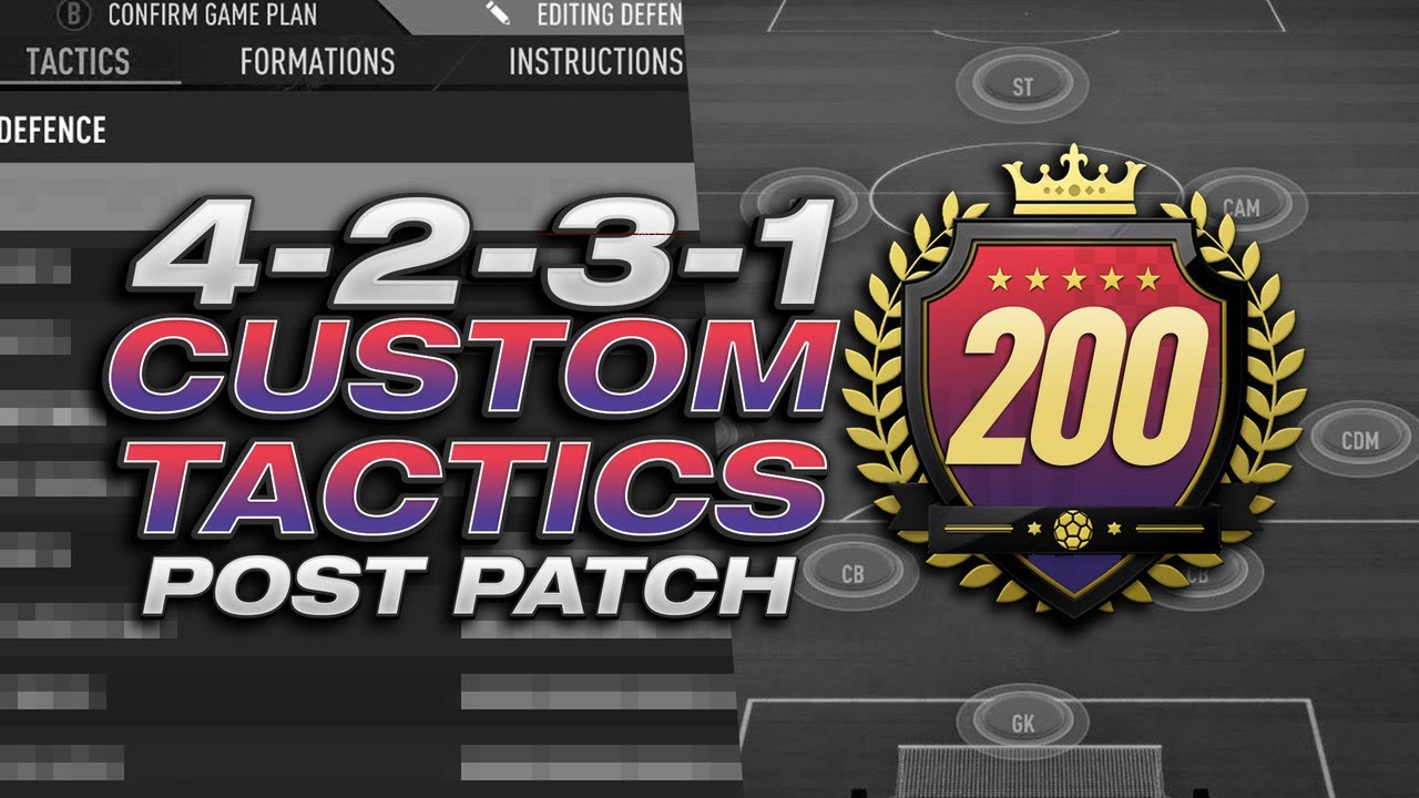 ** POST PATCH ** BEST PRO 4231 CUSTOM TACTICS TEAM - FIFA 21 ULTIMATE TEAM - OVERPOWERED META