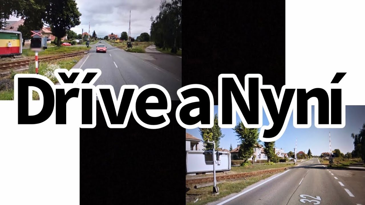 Železniční přejezdy Dříve a Nyní #7