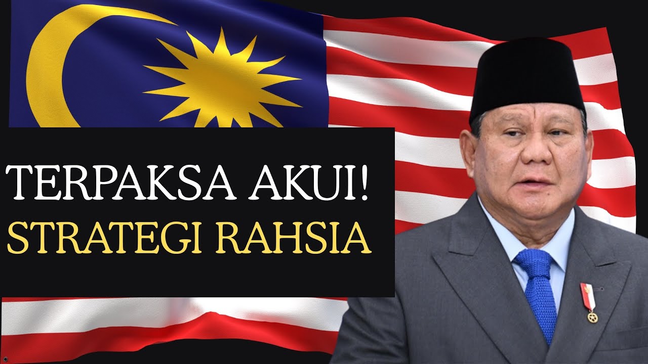 MENTERI INDONESIA TERPAKSA AKUI STRATEGI RAHSIA MALAYSIA YANG BERKESAN‼️