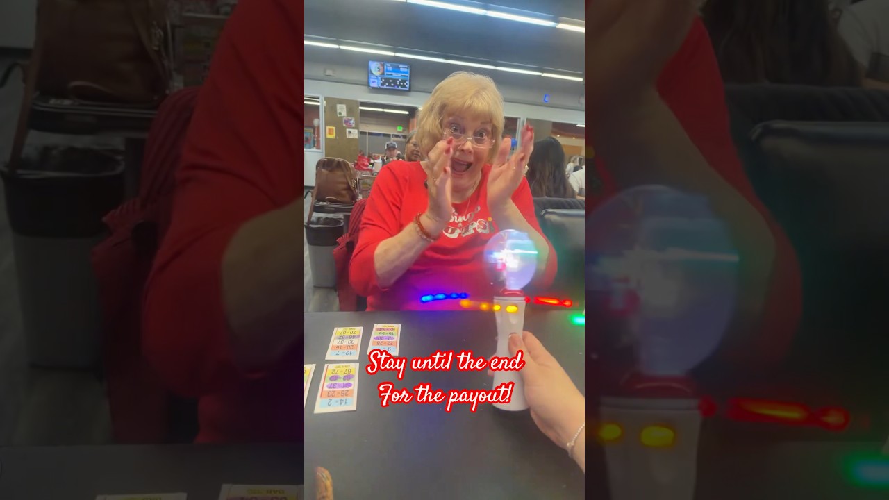 Watching granny win bingo is my favorite ❤️ #bingo #winner #fyp #granny