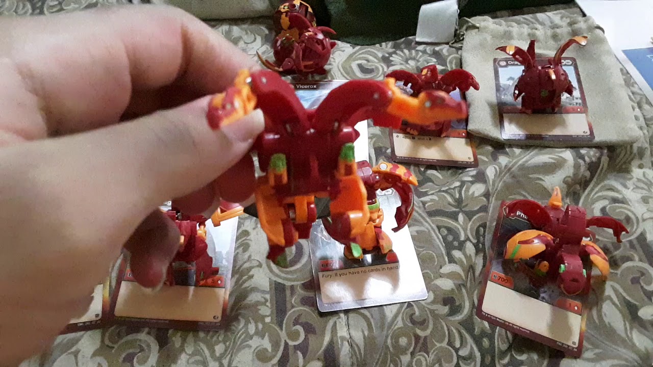 My bakugan pyrus collection(battle planet and armored alliance)