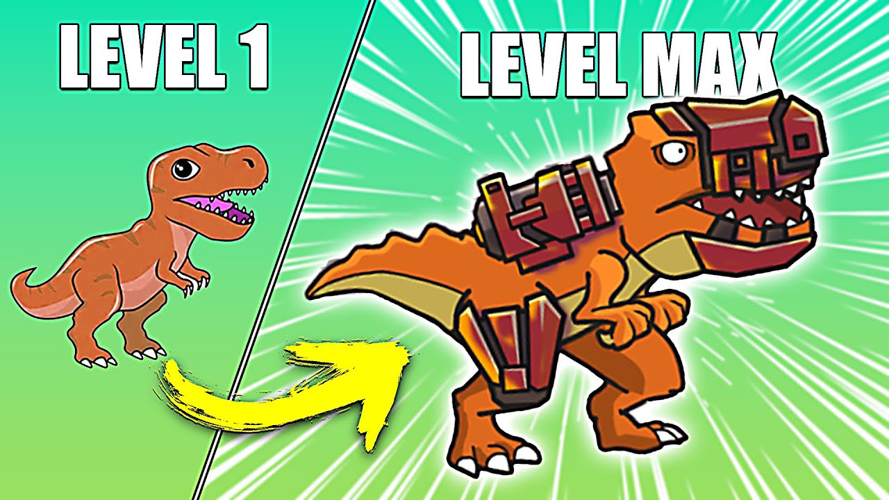 DINOSSAURO ARMADO PROCURA FILHOTE ROUBADO | CyberDino: T-Rex vs Robots