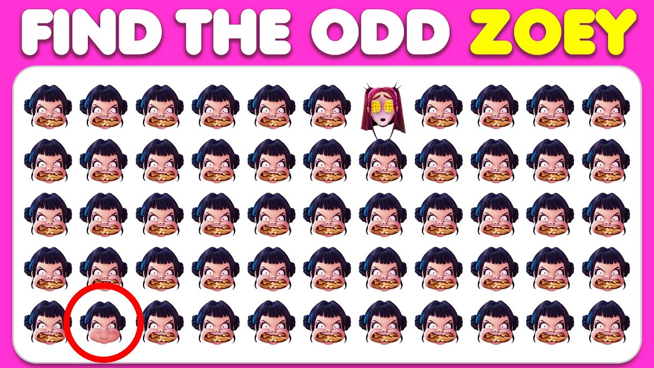 Can You Spot Zoey? ⚔️  The Ultimate Kpop Demon Hunters Challenge!🔥