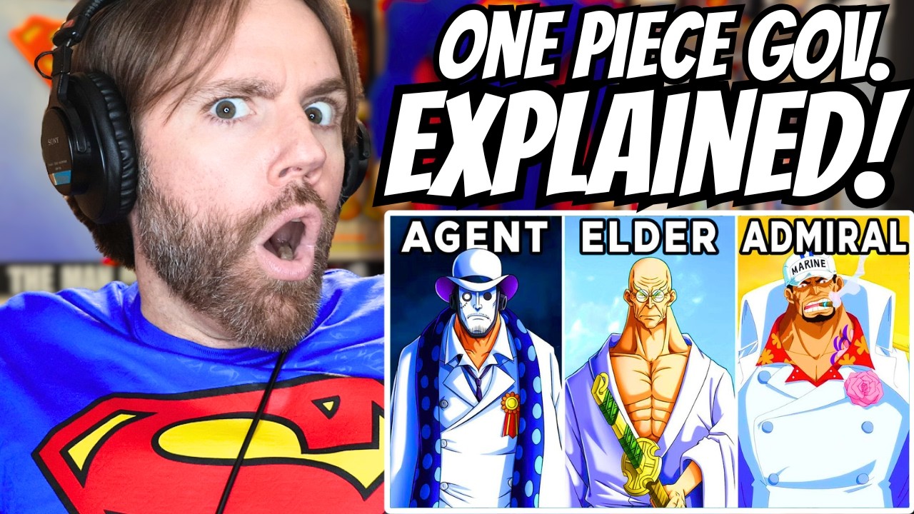 Superman Fan Reacts to The World Government In One Piece Explained!