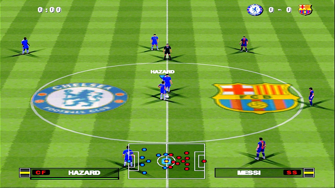 PES 2013 - Chelsea vs Barcelona | PS2