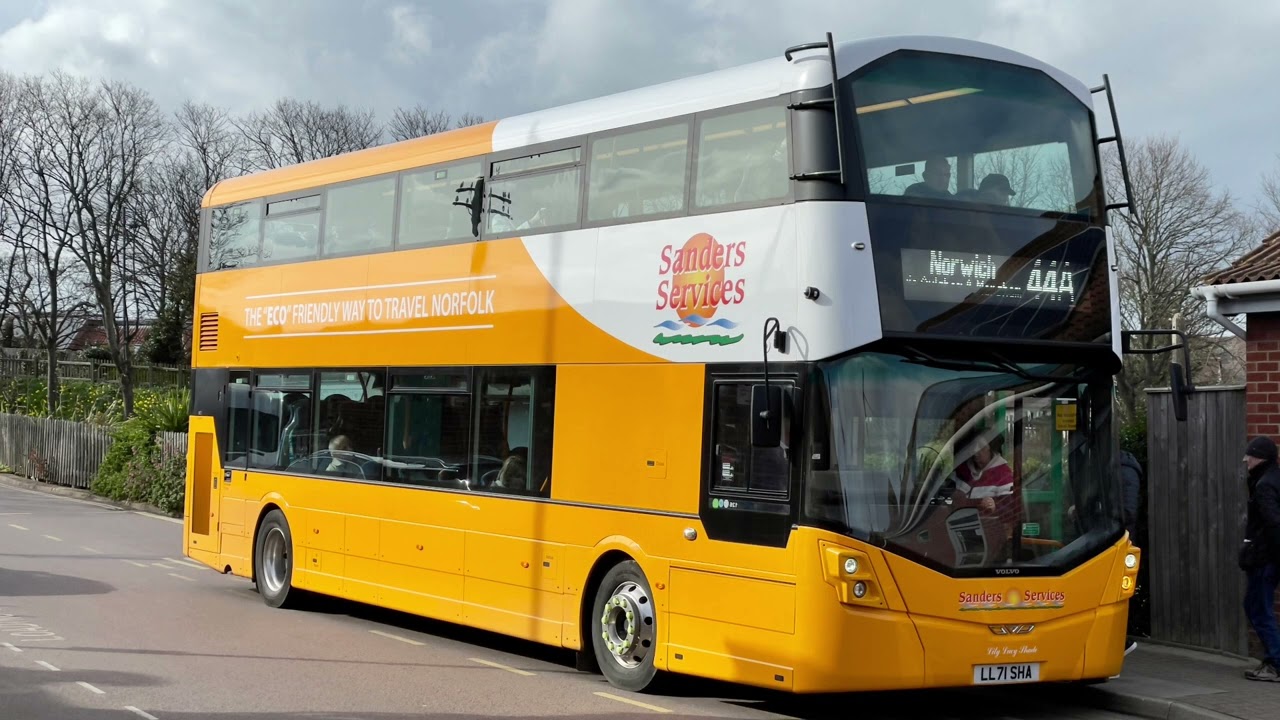 Volvo B5TL Dual Carriageway Thrash