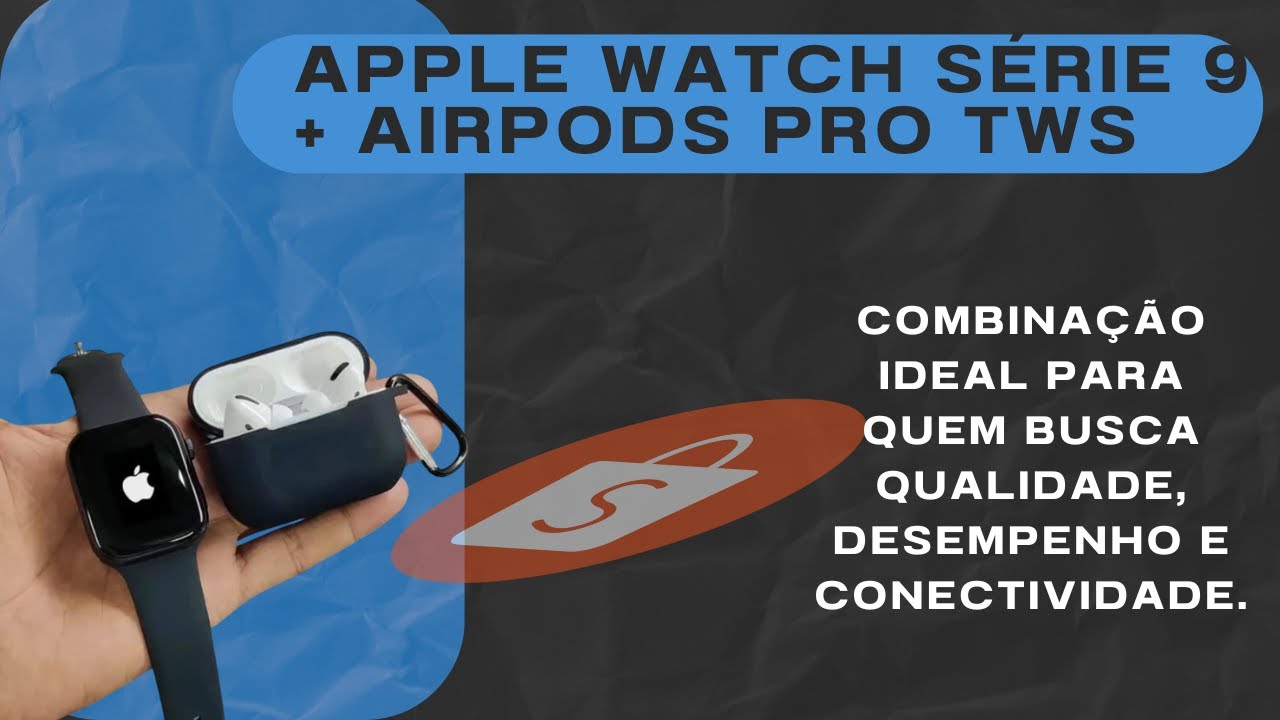 Apple Watch Série 9 + AirPods Pro TWS: A Dupla Perfeita de Desempenho e Estilo