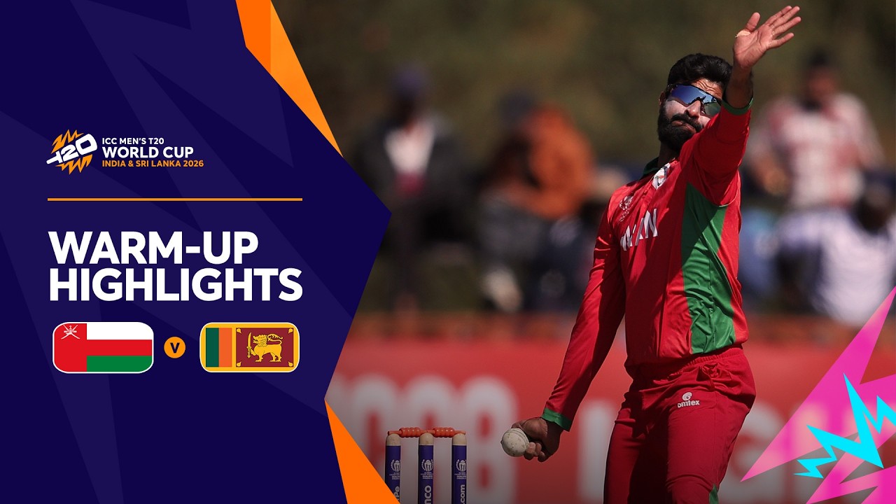 Oman take confident win over Sri Lanka 'A' | Match Highlights | T20WC 2026 Warm-ups