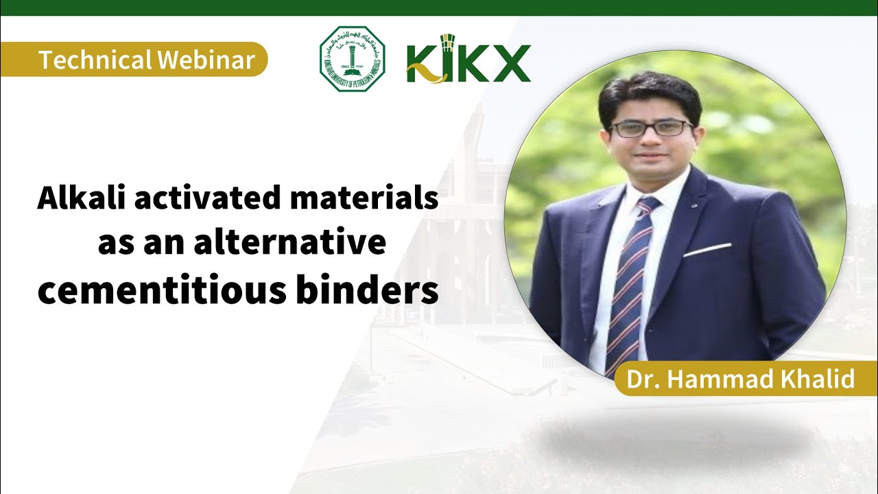 Webinar: Alkali Activated Materials as Alternative Cementitious Binders
