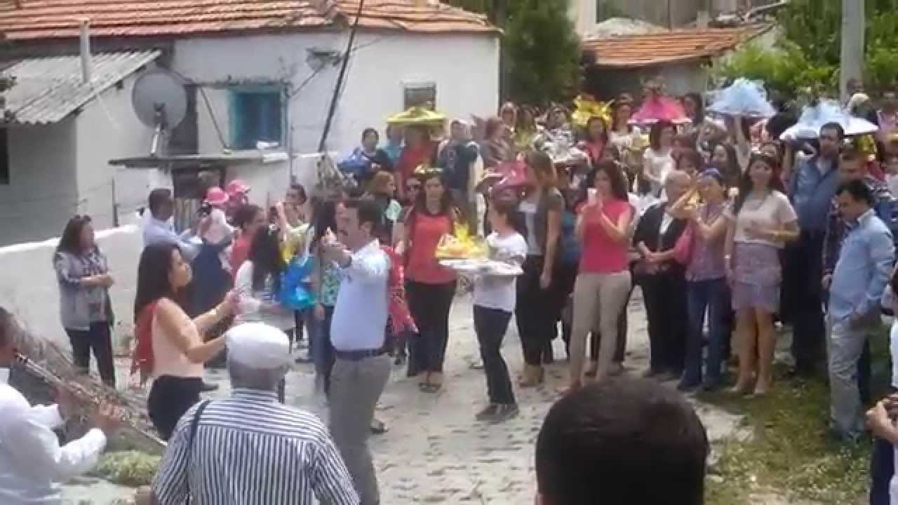 KARABURUN KÖSEDERE KÖYÜ   NİŞAN TEPSİSİ