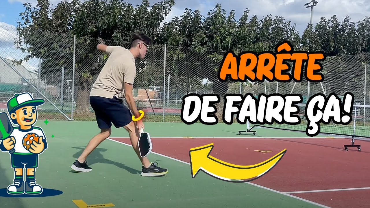 Ces 5 erreurs de débutant au Pickleball ruinent votre jeu