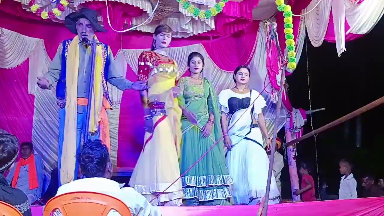 गोरी बिरहा बान //जबर्दस्त कॉमेडी // मूसे जोकर) राम लीला कमेटी मध्यनगर बलरामपुर 