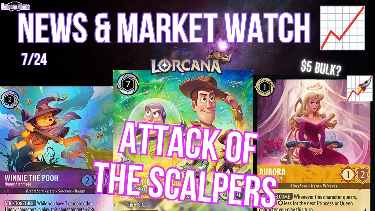 Lorcana &mdash; это уже не просто игра (ОБЗОР РЫНКА И НОВОСТИ Lorcana) &mdash; Эп. 239 24.07