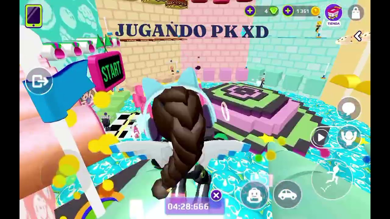 JUGANDO PK XD 😱🙀 SUSCRÍBETE!!! YA JUGANDO UN PARKOUR oficial #pkxd  #parkour 👍🏻👍🏻 #subscribe 