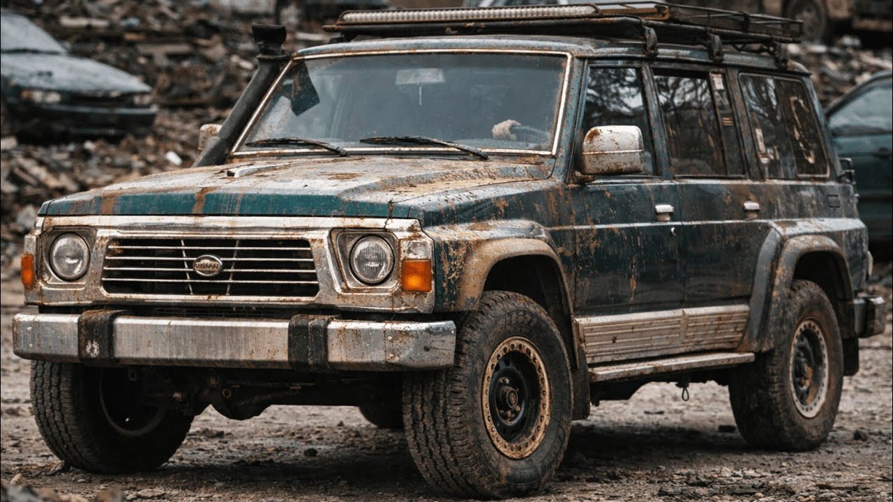 Abandoned Nissan Patrol Y60 Rebuild | Complete Body, Interior & Engine Restoration