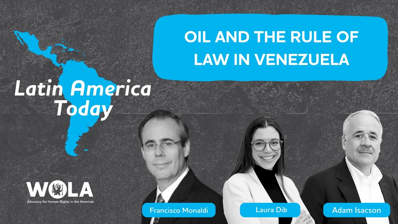 Oil and the Rule of Law in Venezuela