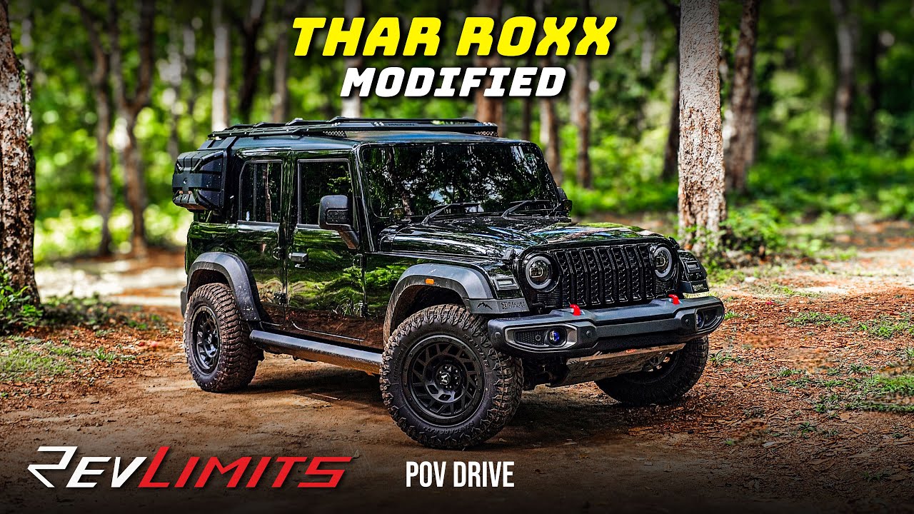 2025 Mahindra Thar ROXX | AX5 L Diesel AT | 2.2L RWD 173BHP | POVDrive #263 | RevLimits #roxx #thar