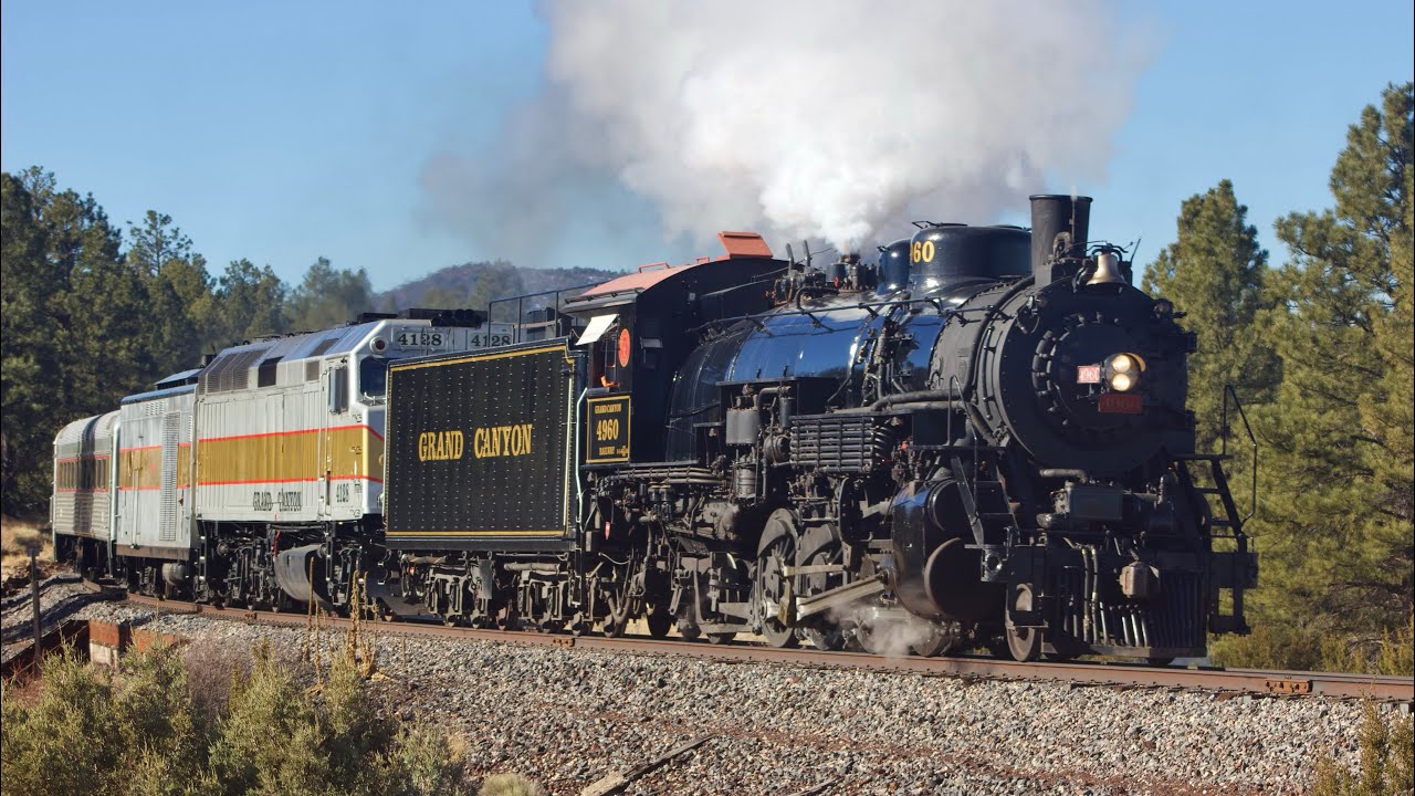 Grand Canyon Railway 4960 - Chase to the Grand Canyon