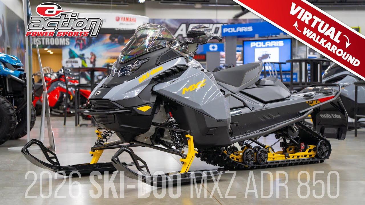 2026 Ski-Doo MXZ Adrenaline 850 | Virtual Walkaround
