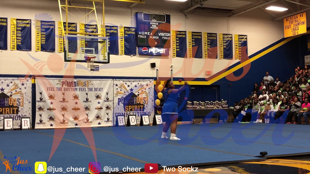Shy's Solo At The Cheer Competition!