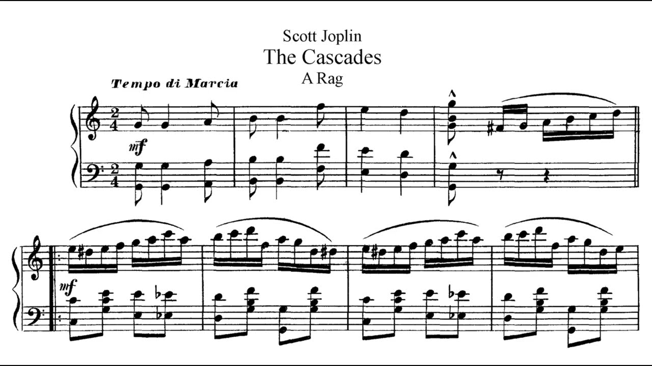 Scott Joplin - The Cascades: A Rag (1904)