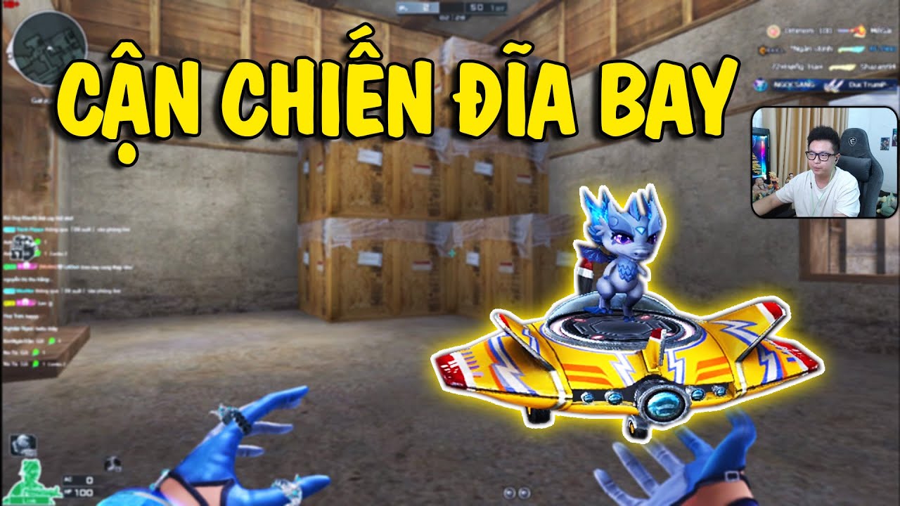 ( Đột Kích ) PINO TEST CẬN CHIẾN ĐĨA BAY SIÊU CUTE - TEST THÊM NẮM ĐẤM HỔ PHÁCH MỚI !!