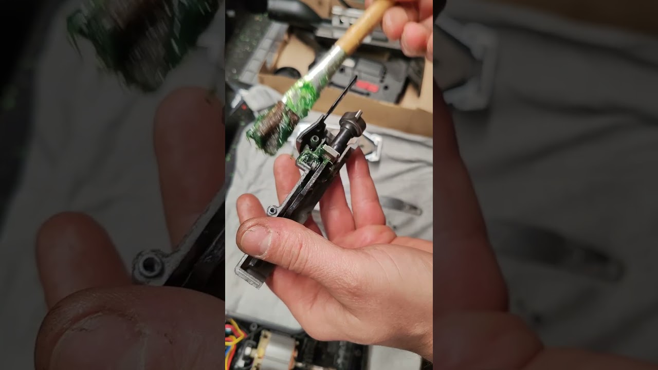 repair scie sauteuse parkside performance x20vteam broken grippé