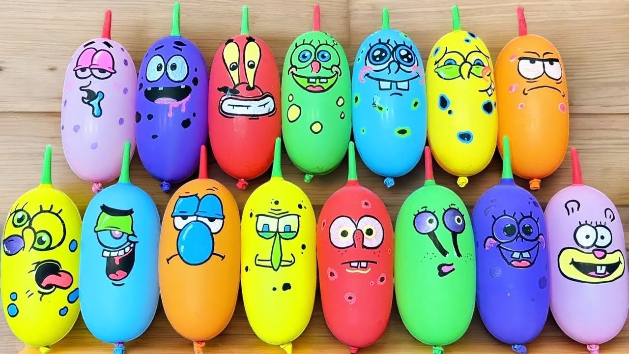 Slime Balloons 🎈 Making Slime and Clay with Funny Balloons - Satisfying Slime video ASMR 