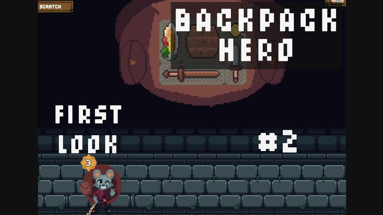 Backpack Hero - первый забег серия #2 (сервис itch.io)